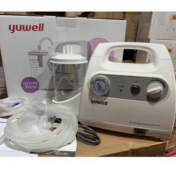 Máy hút dịch, mũi, đờm Yuwell 7E-C tặng kèm 10 đầu hút mũi