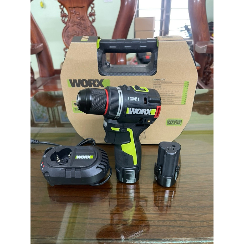 Máy khoan dùng pin 12V WORX WU135 chính hãng