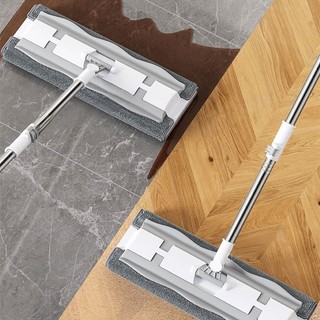 Cây Lau Nhà Kẹp Khăn Thay Thế Bản Nâng Cấp 36cm GREESINDOOR Dùng Khăn Vải,Khô, Ướt Sử Dụng 1 Lần