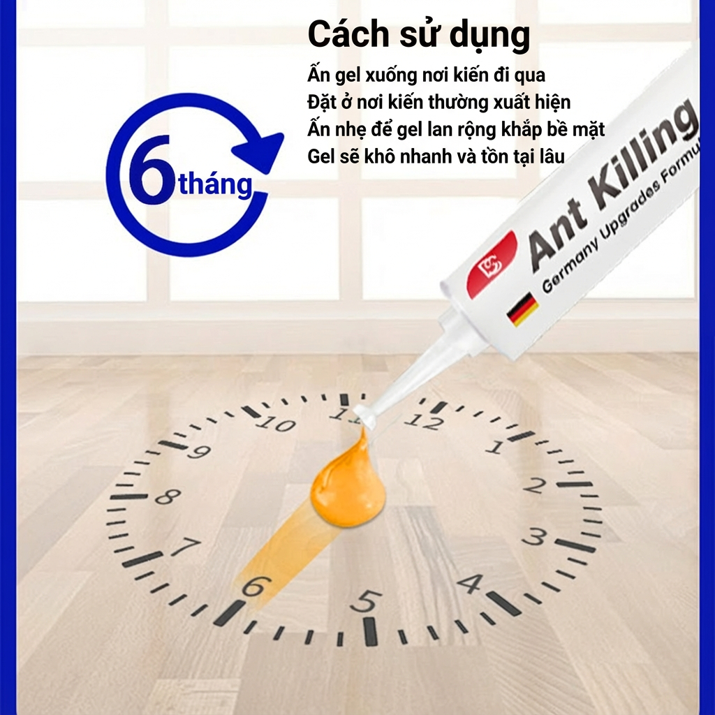 M1T1 diệt kiến - thuốc diệt kiến 35g cực hot, kiến tha nhau bỏ tổ