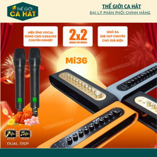 Mi36 Micro không dây tích hợp vang số chỉnh cơ ACNOS Soncamedia