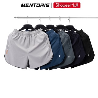 [NEW] Quần short thể thao nam Mentoris, Quần đùi nam vải gió cao cấp nhanh khô, thoáng khí MSR2617