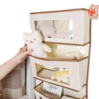 GREENSINDOOR 3 lớp Đa năng túi treo tường Túi lưu trữ dung tích lớn Túi Đựng Đồ trữ lý quần áo túi treo quần áo