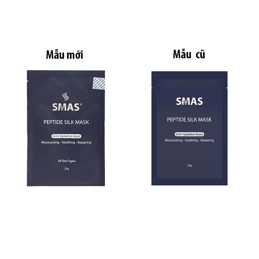 Mặt Nạ SMAS Peptide Silk Mask Dưỡng Và Phục Hồi Da 25g (Mã Mới)