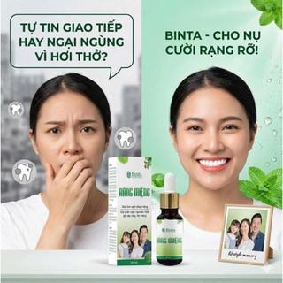 [ Mẫu Mới] Tinh dầu răng miệng Dạ Thảo Liên( Binta) giúp làm sạch răng miệng, khử mùi