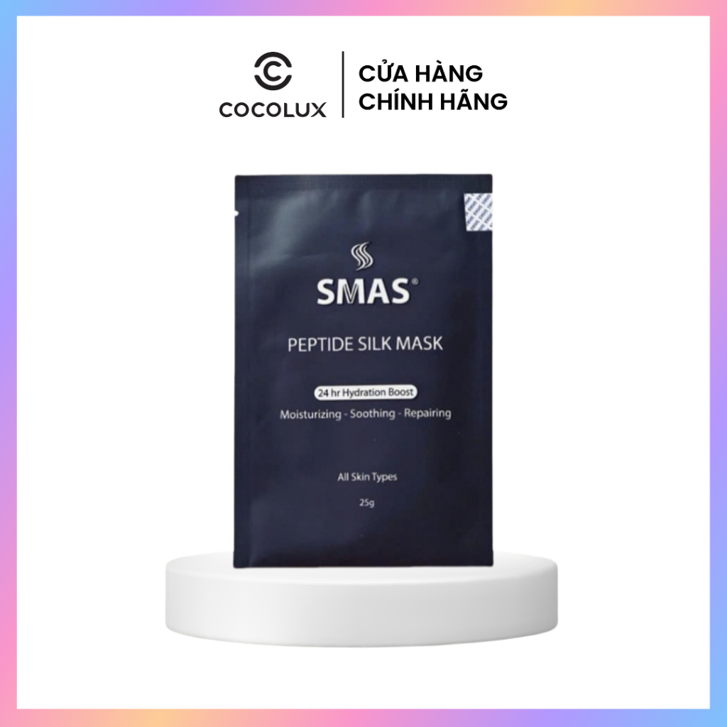 Mặt Nạ SMAS Peptide Silk Mask Dưỡng Và Phục Hồi Da 25g (Mã Mới)