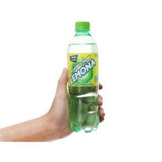 Thùng 24 chai Nước khoáng có ga Vĩnh Hảo Lemona vị chanh 500ml