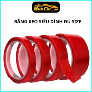 Băng Dính 2 Mặt Siêu Dính Băng Dính Trong Suốt Đa Năng Dùng Để Gắn Thiết Bị Trên Ô Tô Đồ Dùng GĐ