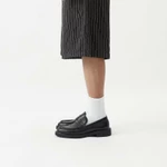 Giày Lười Nam Nữ THEWOLF SEAN PENNY LOAFER - Đen / Đen Kem / Tan — ảnh 3