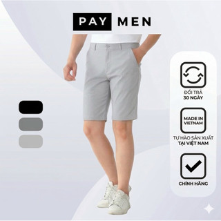 Quần Short Tây Âu Nam Cotton Co Dãn 4 Chiều không Nhăn Form Ôm Chuẩn Style Hàn Quốc - Quần Lửng