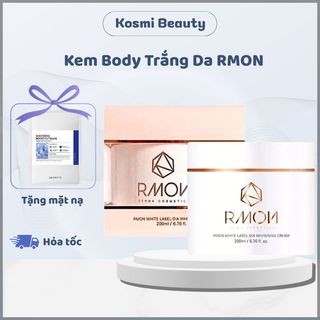 Kem dưỡng da body Rmon ủ trắng da toàn thân RMON White Label Dia Whitening Cream 200ml - Kosmi Beauty
