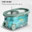Bộ lau nhà xoay 360 độ Bonbox BCT704 - Kèm thùng vắt có 2 bánh xe, lồng inox