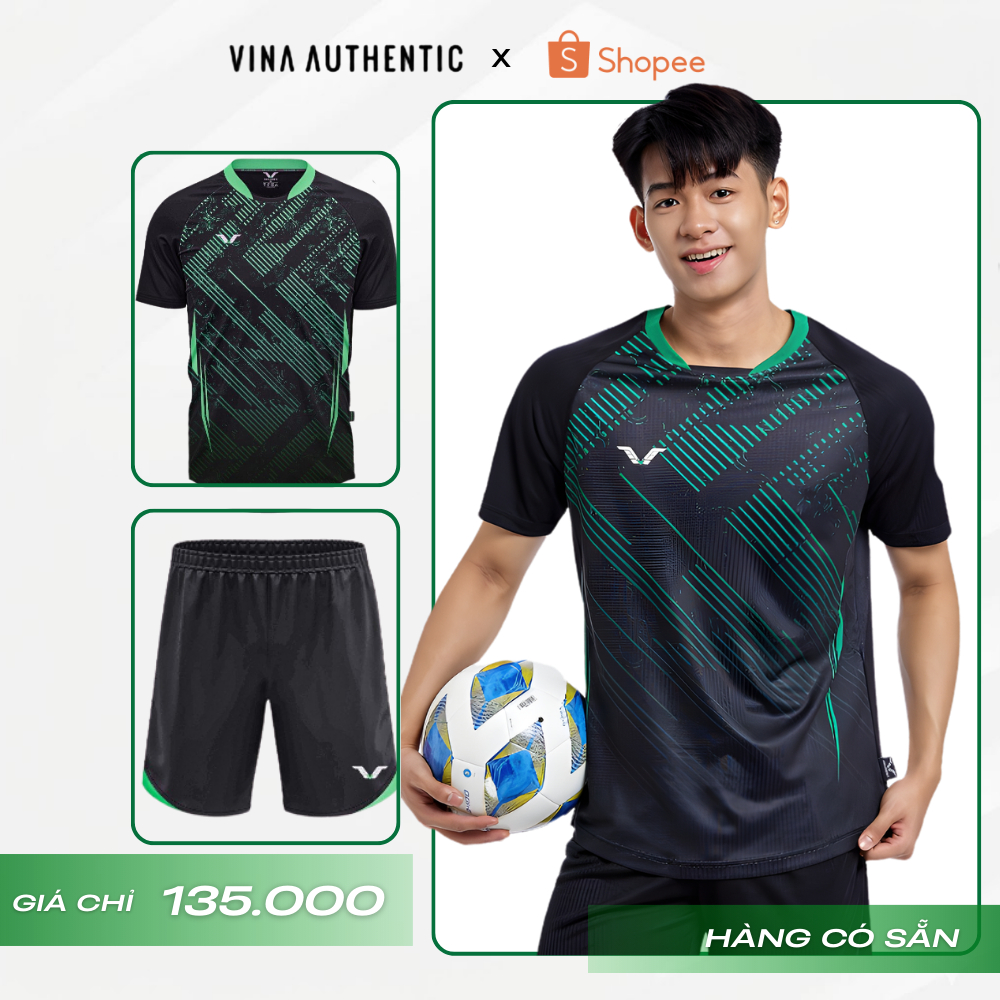 [GIẢM 50K] Bộ thể thao bóng đá SVT05 - Sức Mạnh Bão Cát Chính hãng Vina Authentic, Co Giãn 4 Chiều