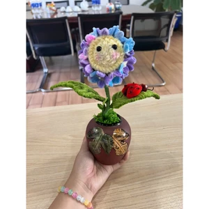 Cây cẩm tú cầu bằng kẽm nhung siêu dể thương