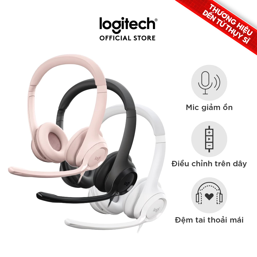 Tai nghe có dây Logitech H390