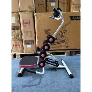Thắt Lưng Thiết Bị Giảm Cột Sống Yoga Đĩa Chỉnh Cột Sống Lực Kéo Thư Giãn Cáng Hộ Gia Đình Mở Lưng - Bảo hành 12 tháng