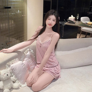 B134 Bộ đồ ngủ kiểu Hàn Quốc xuân hè 2026 chất liệu 100% sợi Viscose từ Phương Lịnh Underwear