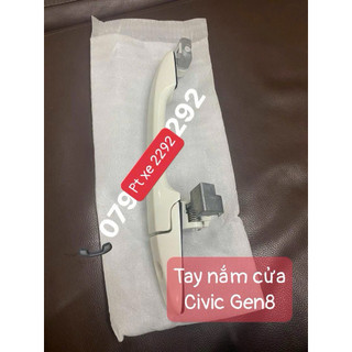 Cụm Tay mở cửa ngoài oto Honda Civic Gen8 2006-2011 em sẵn hàng có mạ và hàng sơn