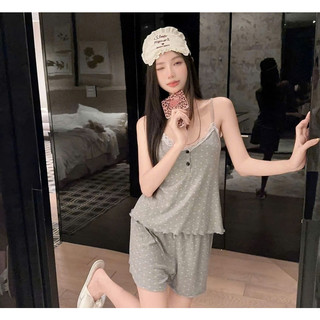 B134 Bộ đồ ngủ kiểu Hàn Quốc xuân hè 2026 chất liệu 100% sợi Viscose từ Phương Lịnh Underwear