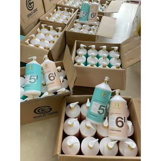 Gội Xả Goldcent Collagen Biotin Phục Hồi Tóc Hư Tổn, Giảm Rụng, Mềm Mượt, Dung Tích 2000ml