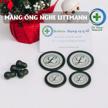 Màng ống nghe Littmann phụ kiện ống nghe y tế có đường kính mặt lớn và mặt nhỏ 43 mm 33 mm DrHau
