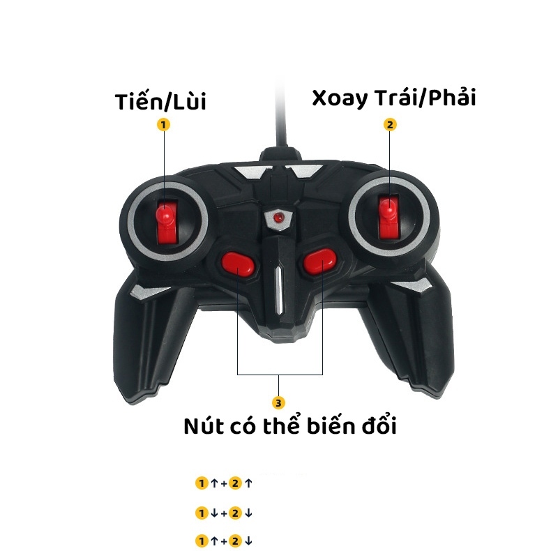 Điều khiển từ xa Xe điện Một phím Biến dạng Robot King Kong, Đồ chơi cho trẻ em trai và trẻ em gái