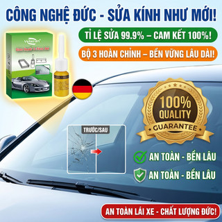 Hiệu quả bùng nổ dung dịch phục hồi kính, phục hồi kính ô tô nhanh tại nhà và gara - mua 1 tặng 1