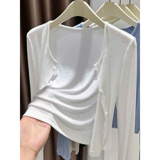 Áo khoác cardigan trơn mỏng dành cho nữ chất mềm mịn, co giãn thoải mái. CARDIGAN TRƠN MỎNG