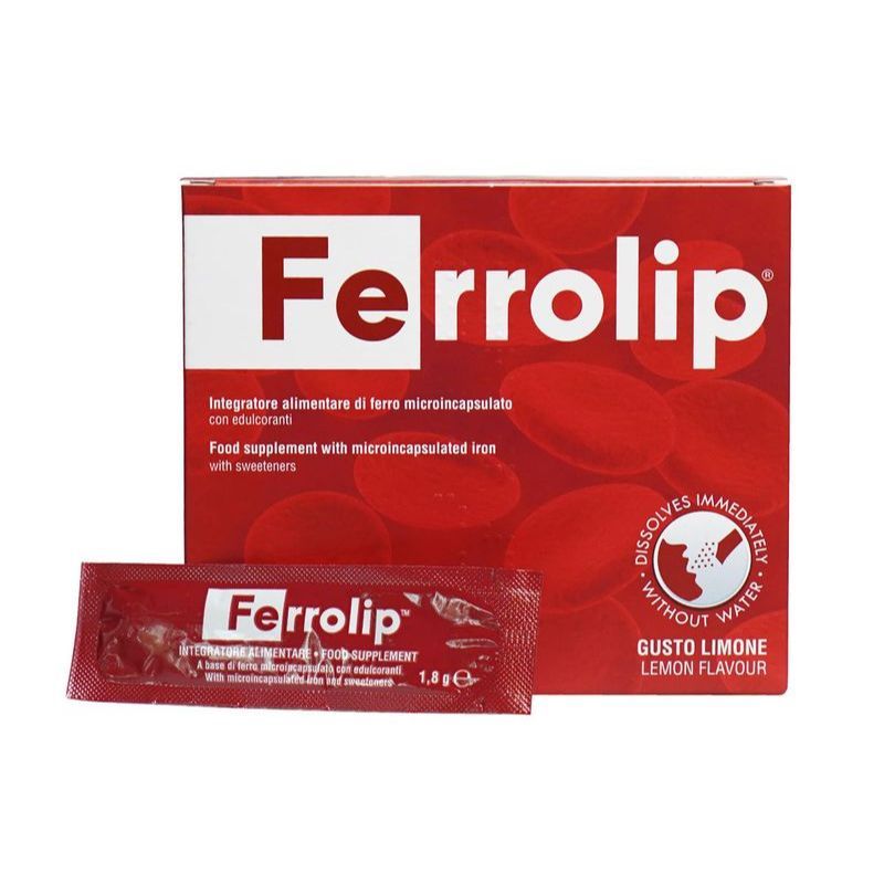 Combo 6 Ferrolip tặng máy xay 2L Bổ sung sắt cho cơ thể, hỗ trợ tạo hồng cầu