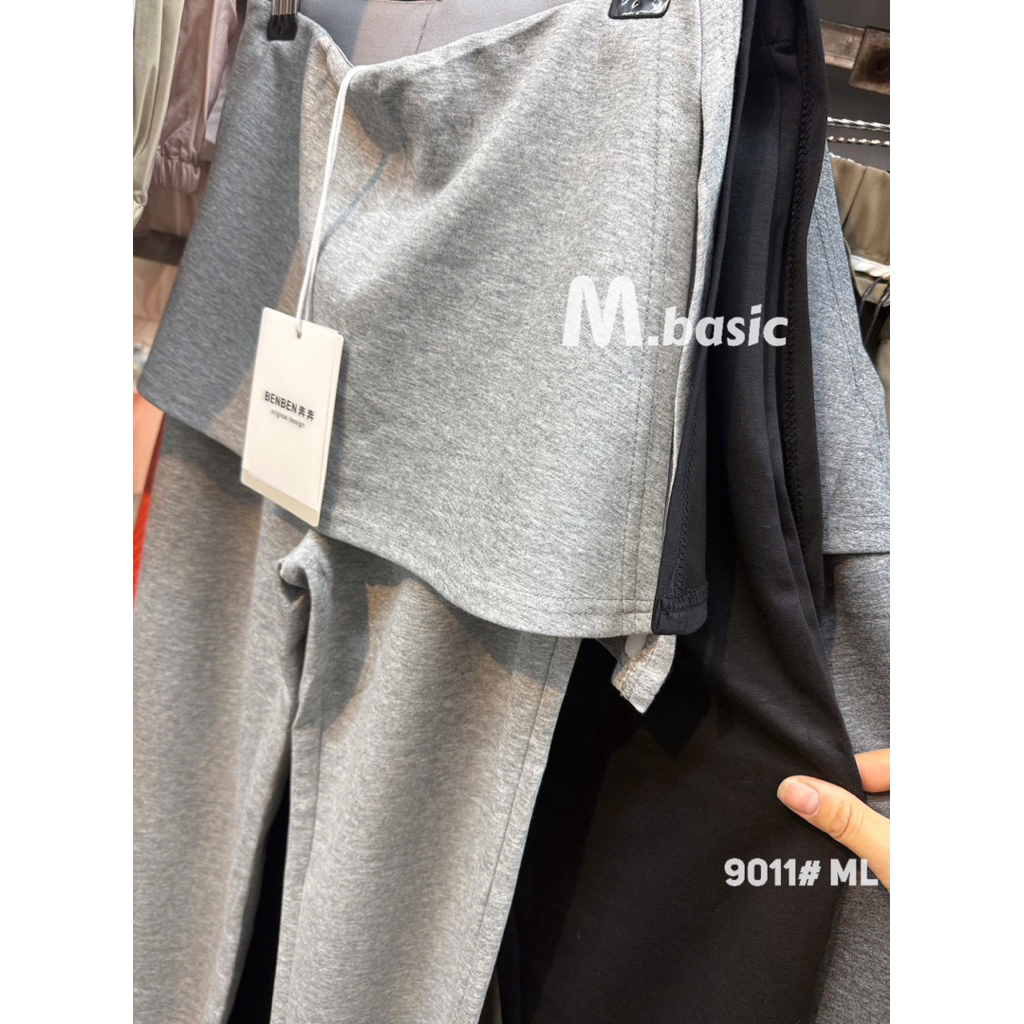 Quần Dài Nữ Dáng Micro Slim Ống Loe Thiết Kế Giả Váy Chất Cotton Mịn Mát Q.Zhau Siêu Đẹp Hot Trend - SANA CLOSET #9011