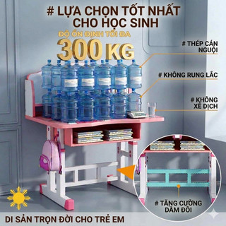 Bộ bàn học thông minh PANDA chống gù chống cận ay quay điều chỉnh độ cao chất lượng cao