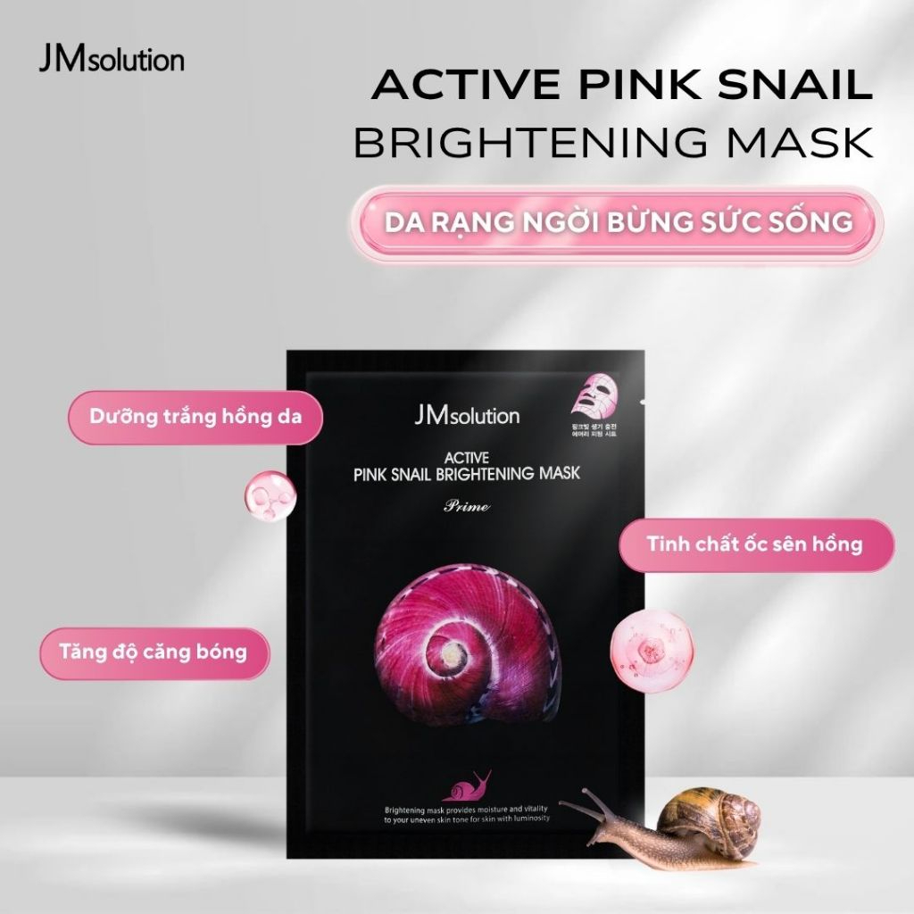 Mặt Nạ Dưỡng Da JMSolution Hỗ Trợ Cải Thiện Tình Trạng Mọi Loại Da, Dưỡng Ẩm Trắng Da 30ml