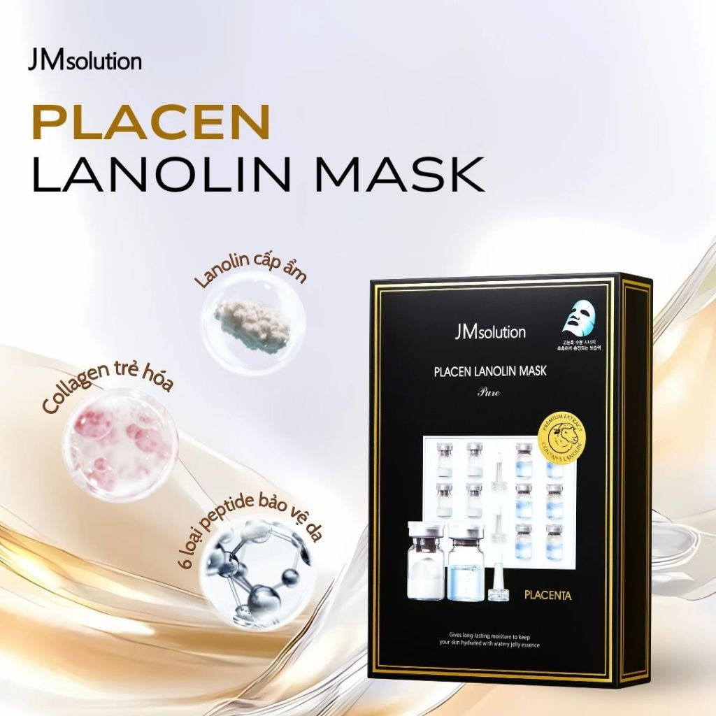 Mặt Nạ Dưỡng Da JMSolution Hỗ Trợ Cải Thiện Tình Trạng Mọi Loại Da, Dưỡng Ẩm Trắng Da 30ml