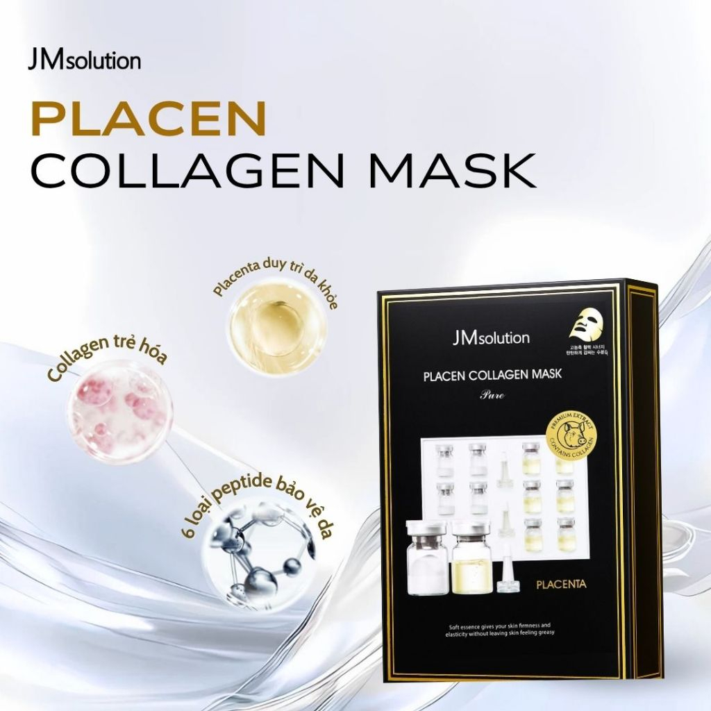 Mặt Nạ Dưỡng Da JMSolution Hỗ Trợ Cải Thiện Tình Trạng Mọi Loại Da, Dưỡng Ẩm Trắng Da 30ml
