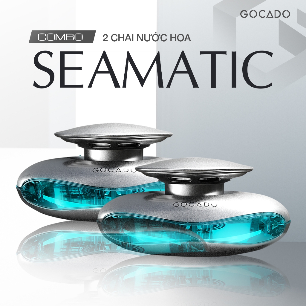 Nước Hoa Ô Tô Gocado Seamatic Hương Biển Thơmát - Hình Ảnh Thực Tế