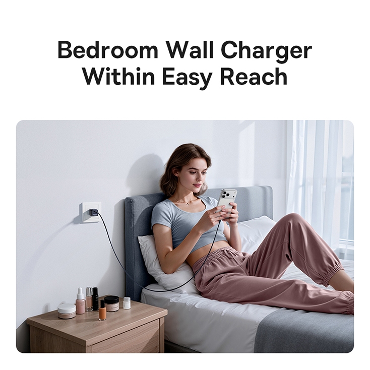 Củ Sạc Nhanh Baseus EnerFill FN22 20W & 30W & 45W GaN USB-C PD 3.0 – Nhỏ Hơn 30%, Sạc Nhanh Gấp 176% Vẫn Mát Lạnh