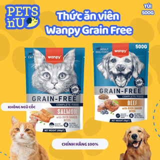 Thức ăn viên Wanpy Grain Free – Dành cho chó và mèo trưởng thành