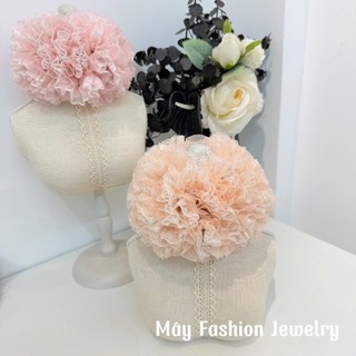 [Hàng Thiết Kế] Buộc tóc Cẩm Tú Cầu nhà Mây • Mây Fashion Jewelry