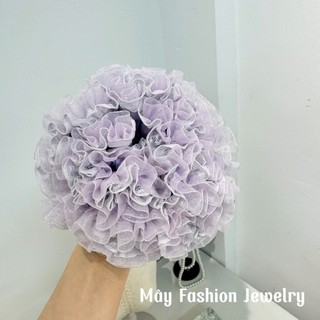 [Hàng Thiết Kế] Buộc tóc Cẩm Tú Cầu nhà Mây • Mây Fashion Jewelry