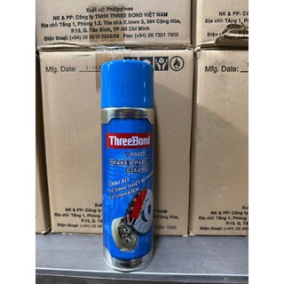 Chai Xịt Tẩy Rửa, Phanh Thắng Cho Ô Tô Và Xe Máy ThreeBond TB6602B Brake & Parts Cleaner 620ml