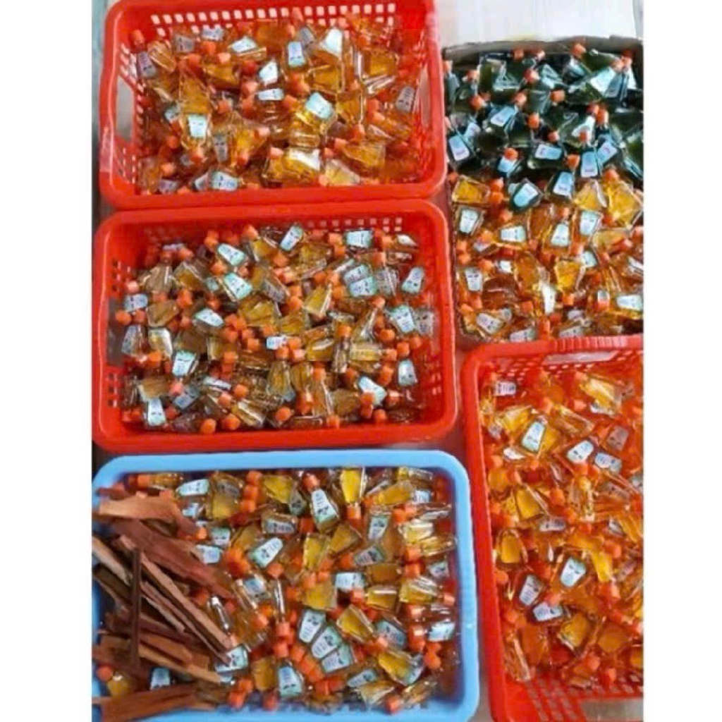 combo 10+1 chai dầu viêm xoang màu vàng 3ml k rễ