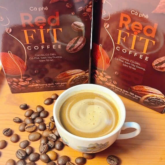 ✅ [Chính Hãng] Cà Phê Red Fit Hộp 12 Gói ✅ Cà phê giảm cân giảm béo tiêu mỡ kiểm soát cân nặngcân bằng vóc dáng