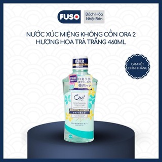 Nước Xúc Miệng Không Cồn Ora2 460ml - Làm Sạch Khoang Miệng Khử Mùi Hôi Hỗ Trợ Ngăn Ngừa Ố Vàng Răng