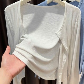 Áo khoác cardigan trơn mỏng chất mềm mịn, co giãn thoải mái. CARDIGAN TRƠN MỎNG