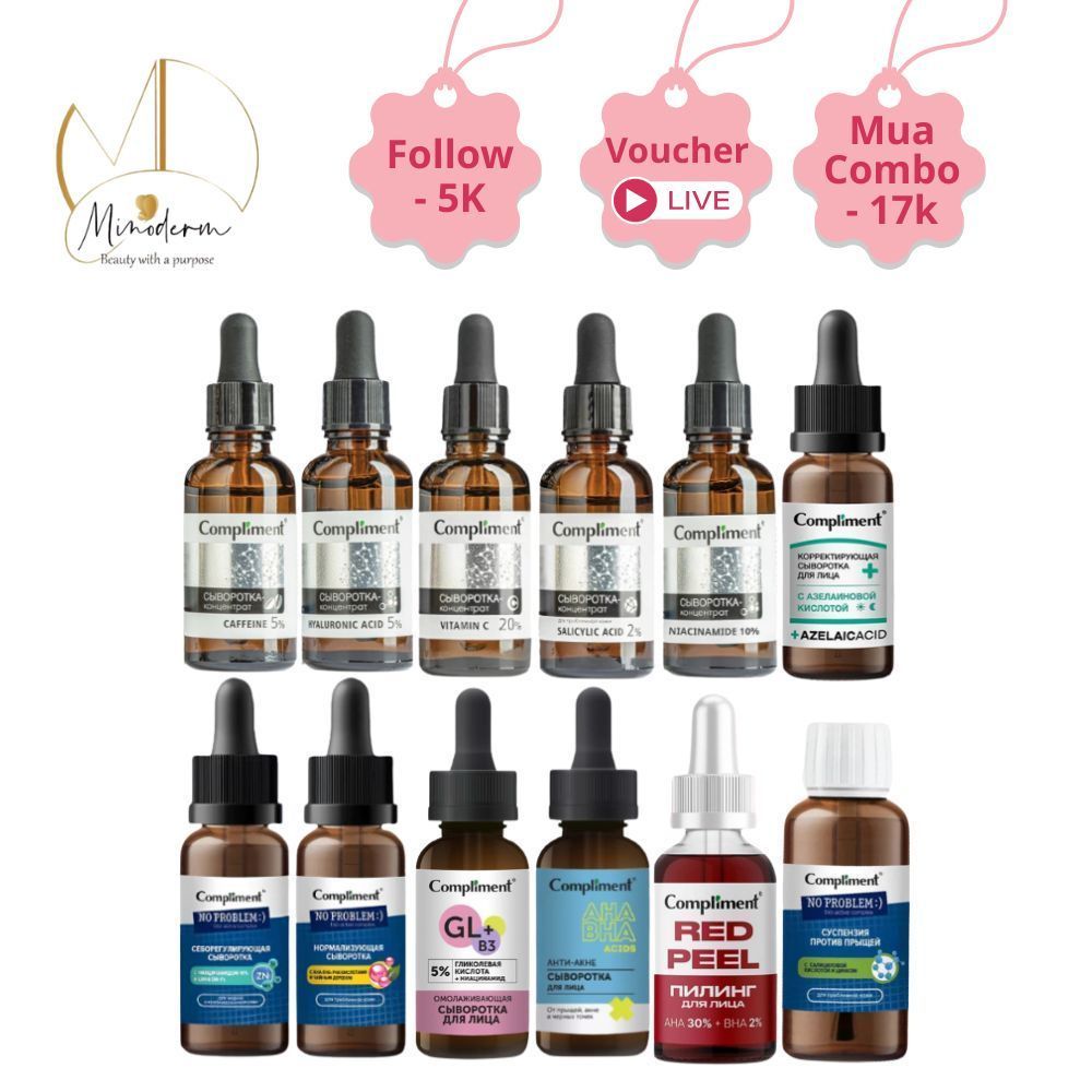 Minoderm - Shopee Mall Online | Shopee Việt Nam