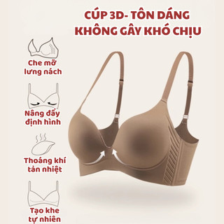 Áo Ngực Nữ Đệm Mỏng 1,5cm Phom To Không Gọng ENMA Nâng Đẩy Ngực Tự Nhiên Che Mỡ Nách BRA09
