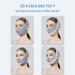 ĐAI NÂNG CƠ MẶT VLINE 3D CAO CẤP – GIẢM NỌNG CẰM, THON GỌN MẶT, ĐỊNH HÌNH VLINE TẠI NHÀ