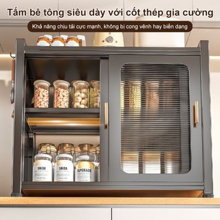 Tủ bếp cửa trượt thông minh đa năng Tiết kiệm không gian Chịu lực tốt Dễ sử dụng Phù hợp nhà bếp nhỏ & căn hộ