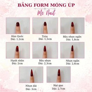 Nailbox Thiết Kế, Móng Úp, Móng Tay Giả Thạch Hồng Tím Hello Kitty P27
