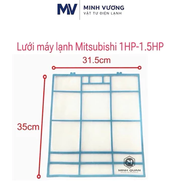 Lưới lọc không khí máy lạnh Mitsubishi - Lưới lọc bụi điều hoà Mitsubishi